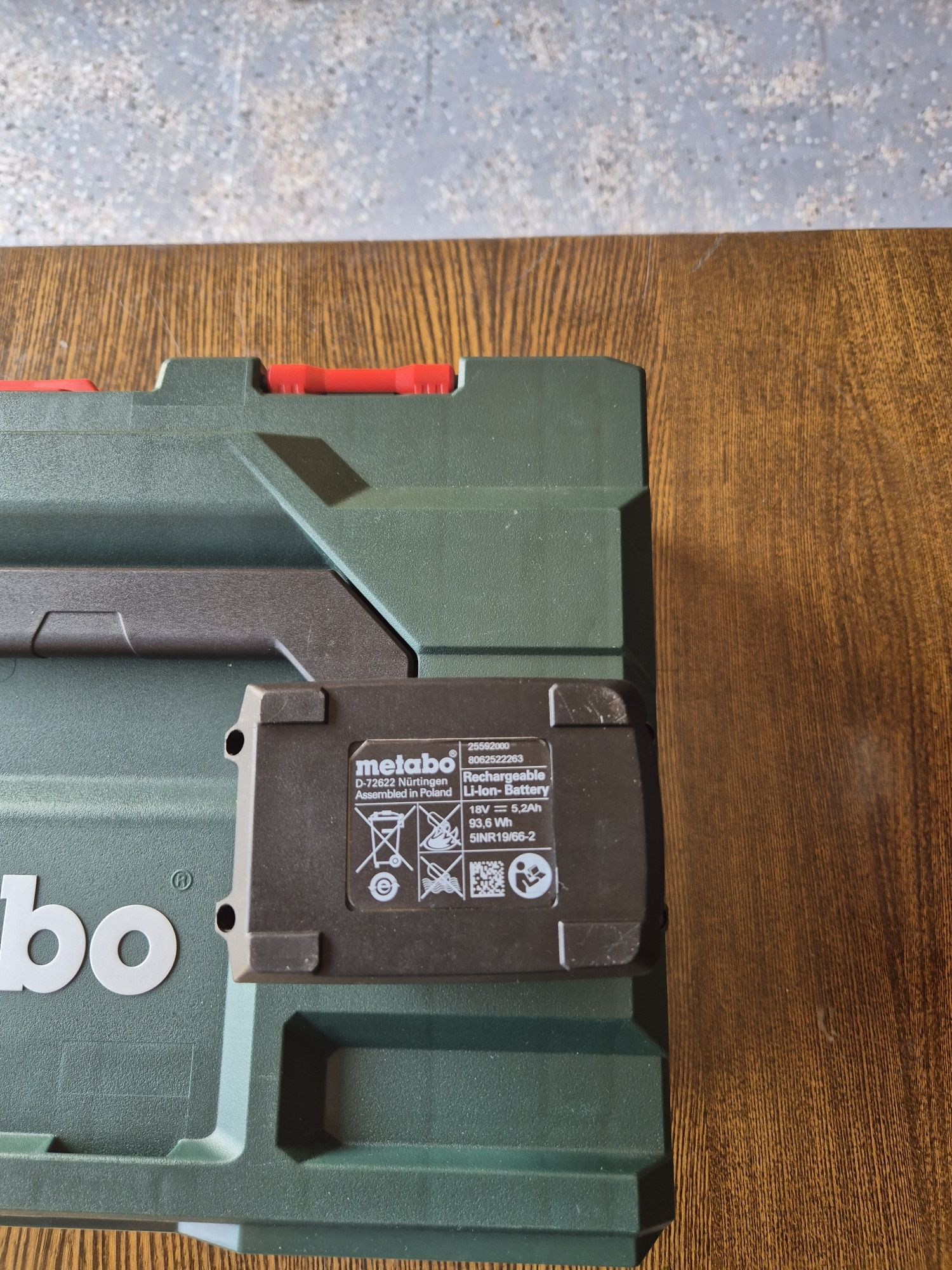 Аккумулятор  Metabo,  5.2 Ah