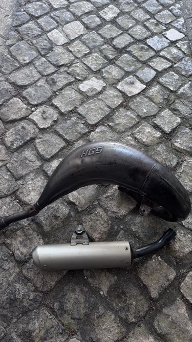 Escape completo HGS para Yamaha Yz 125 22 até 25