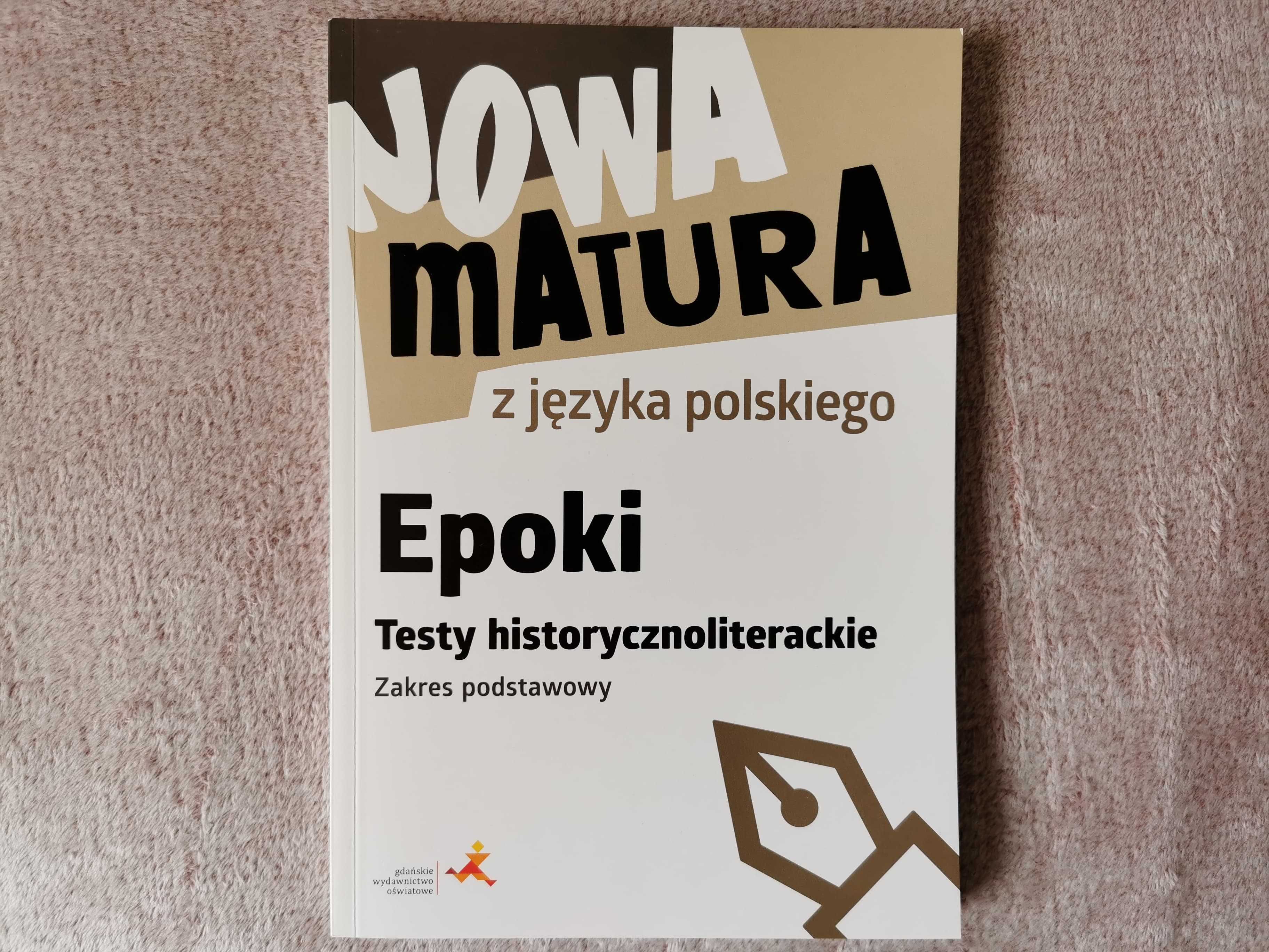 Nowa matura z j. polskiego GWO – Epoki, Testy historycznoliterackie