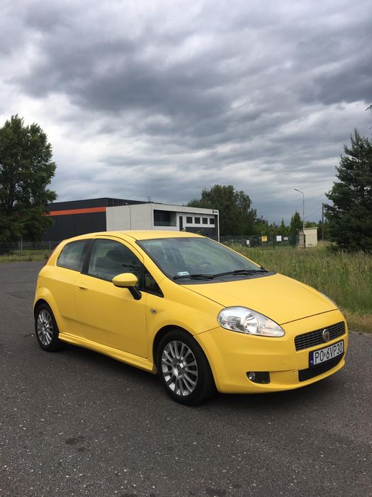 Fiat Grande Punto 1.3 JTD 2008 Klima Elektryka Wspomaganie Alufelgi