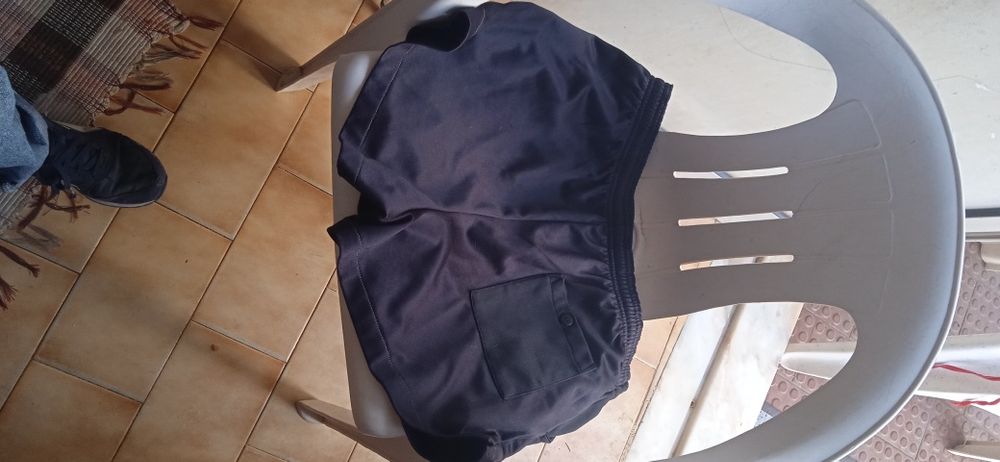 Calções homem desporto preto