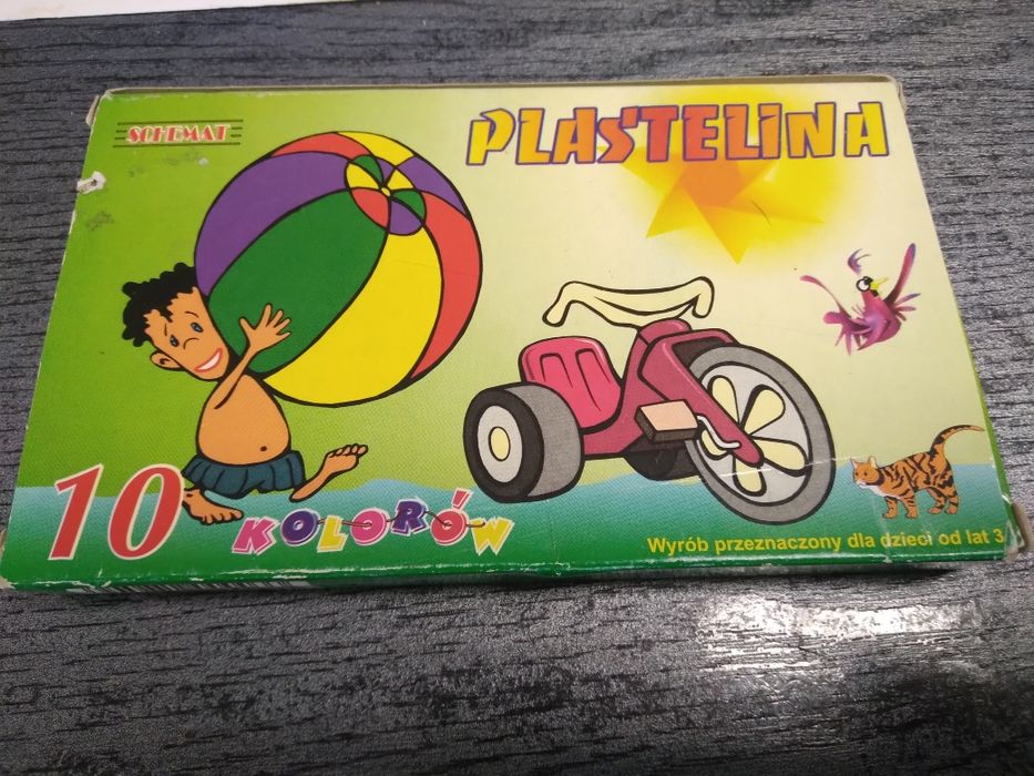 Stara plastelina szkolna Schemat
