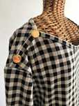 Blusa Xadrez Cortefiel