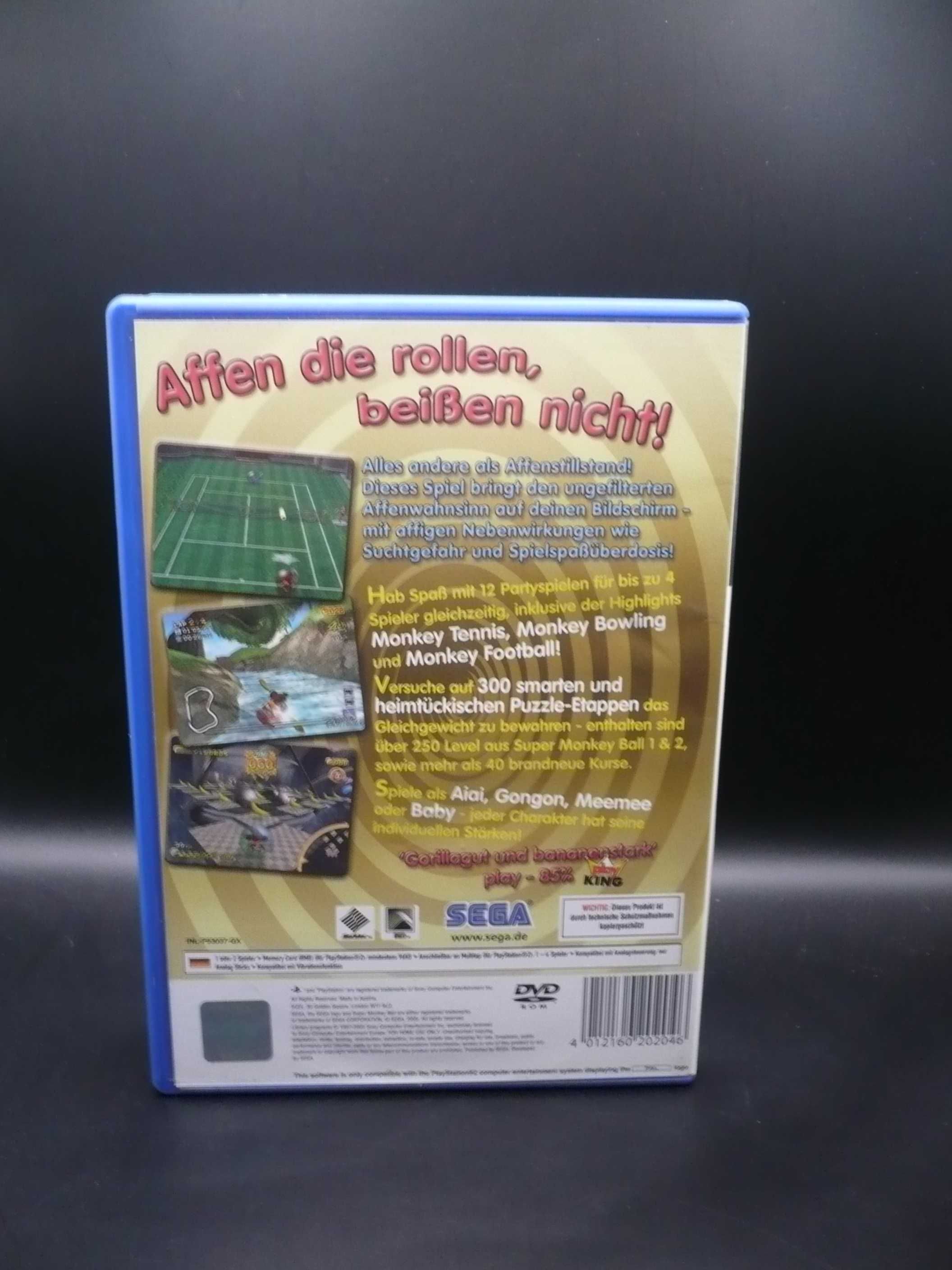 Super Monkey Ball Deluxe PS2 (wersja niemiecka)