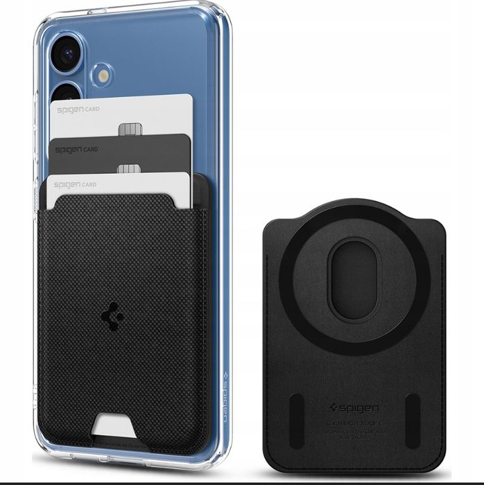 Portfel magnetyczny na trzy karty Spigen Urban Fit