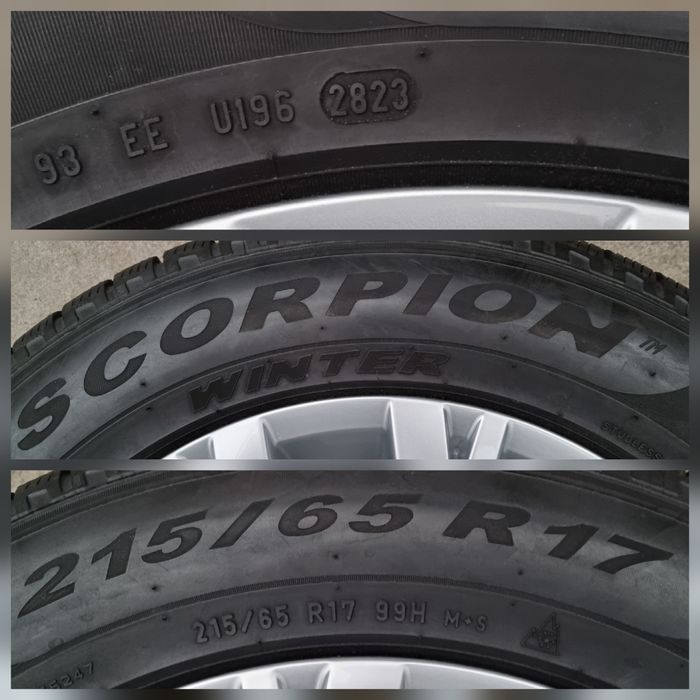 Koła Zimowe Alu 17" VW Tiguan II 2 5x112 SuperStan 2023r. Oryginalne
