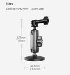 TELESIN CMM-001 uchwyt magnetyczny 360 ° GoPro Insta360 DJI OSMO
