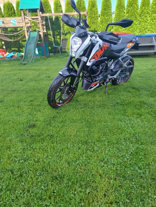 KTM Duke 125 bez wkładu