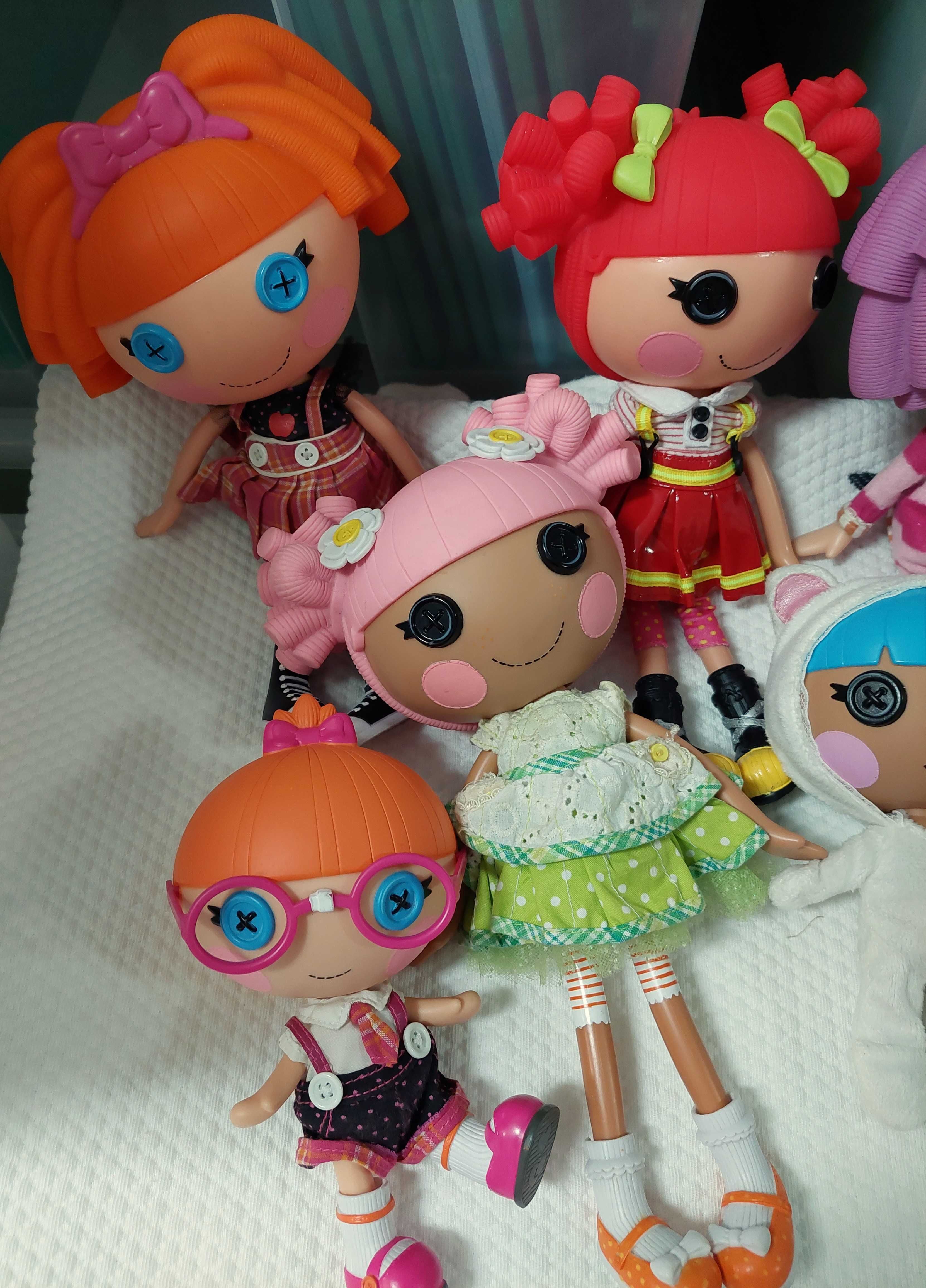 Conjunto 9 bonecas Lalaloopsy. Usadas como Novas