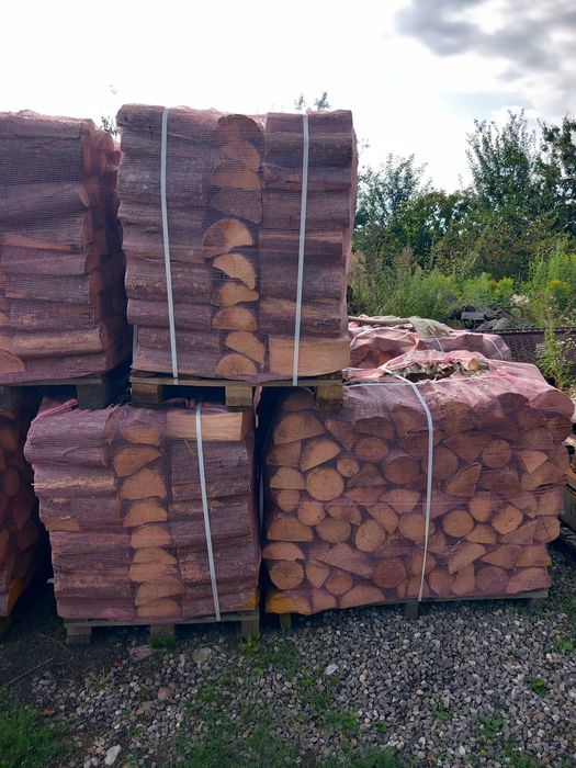 Drewno opałowe kominkowe grab paleta 1m - 450zł