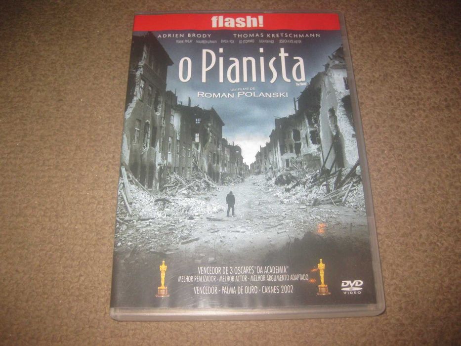 DVD "O Pianista" com Adrien Brody