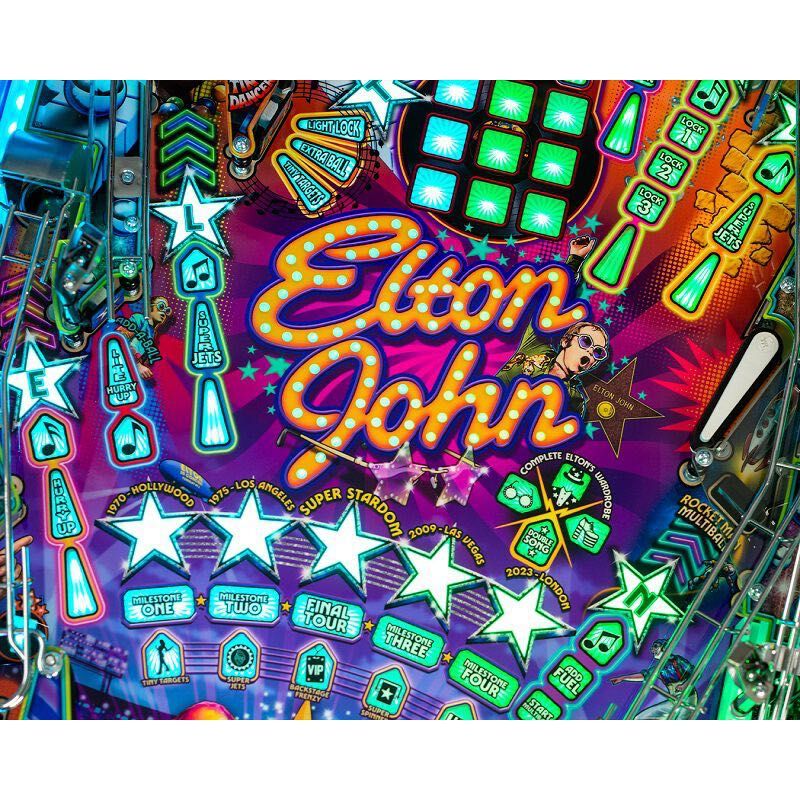 Elton John Platinum Edition by Jersey Jack Pinball - NOWY FLIPPER