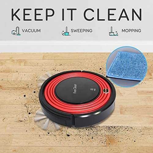 Pure clean Przenośny inteligentny robot odkurzający podłogi