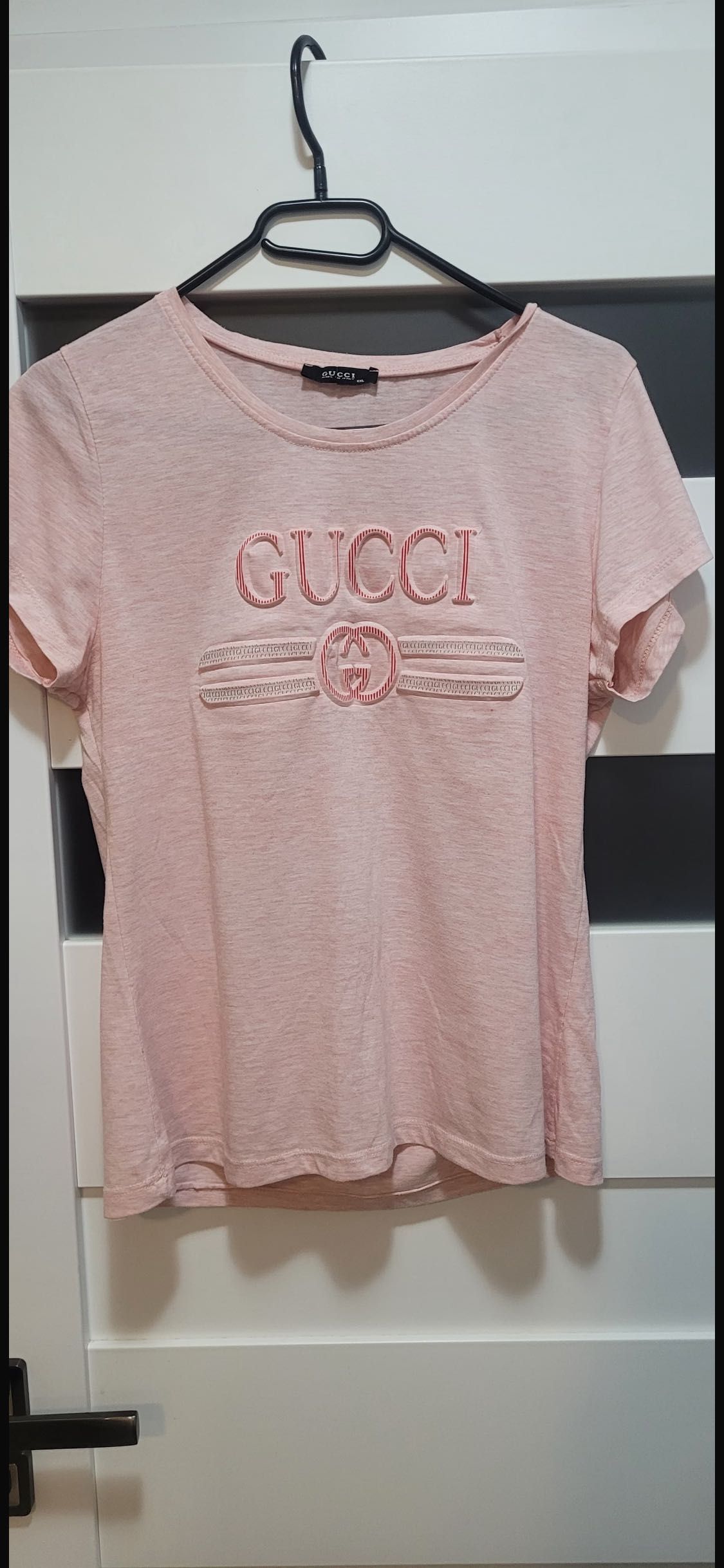 Koszulka Gucci różowa