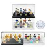Caixa de exibição e armazenamento em acrílico para minifiguras LEGO