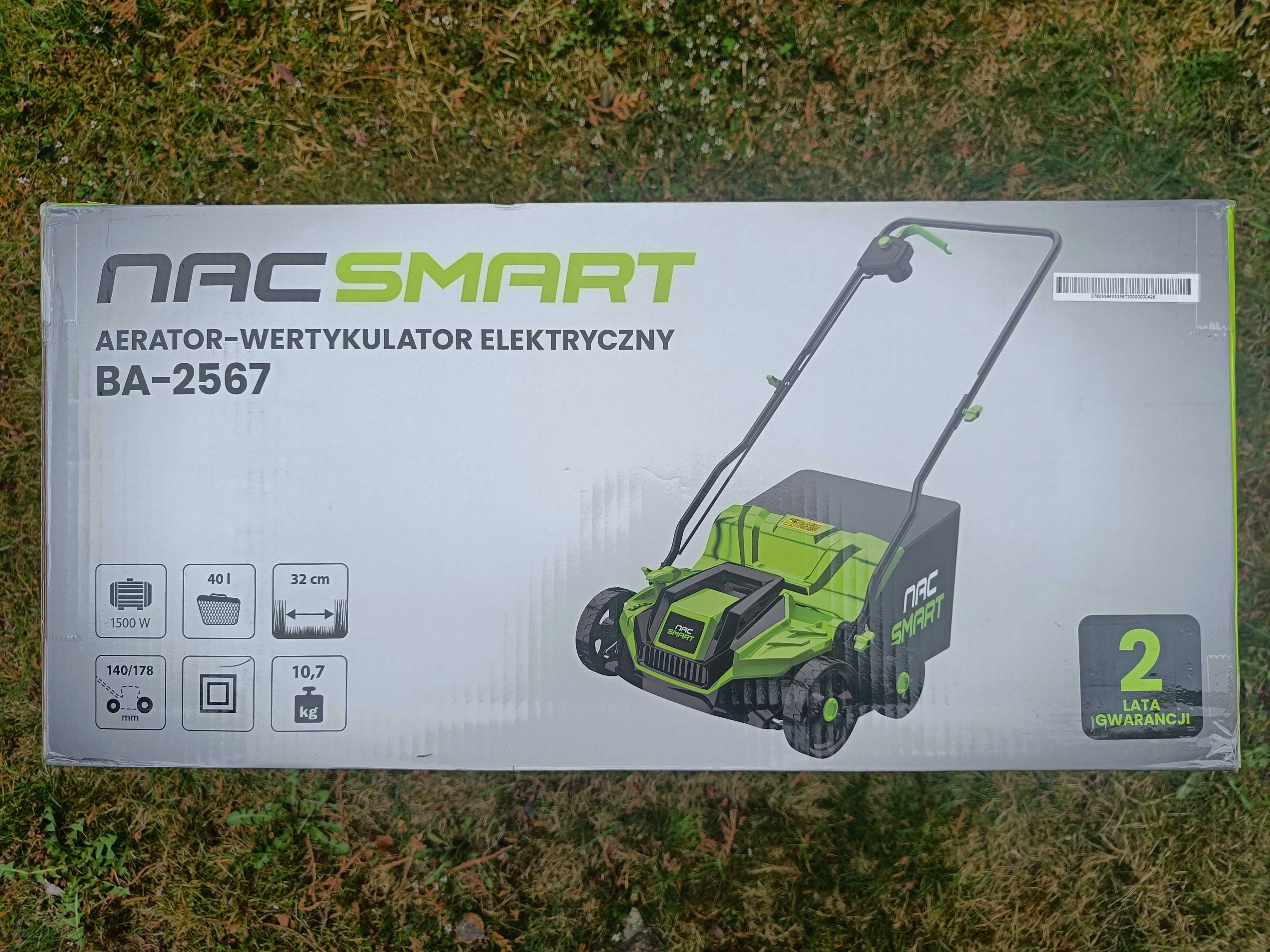 NOWY Wertykulator i aerator 2 w 1 NAC Smart 1500 W Gwarancja