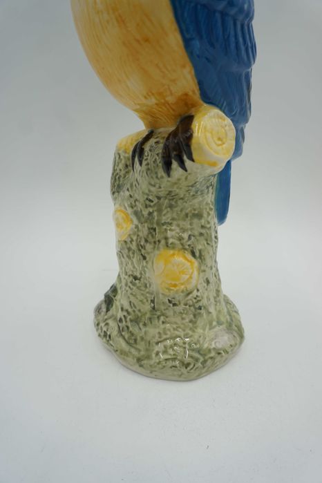 PIĘKNA porcelanowa figurka ptak dzięcioł