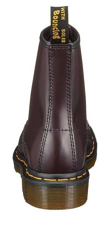 Buty Dr. Martens Burgundy Smooth (Długość wkładki 24cm) NOWE - OUTLET