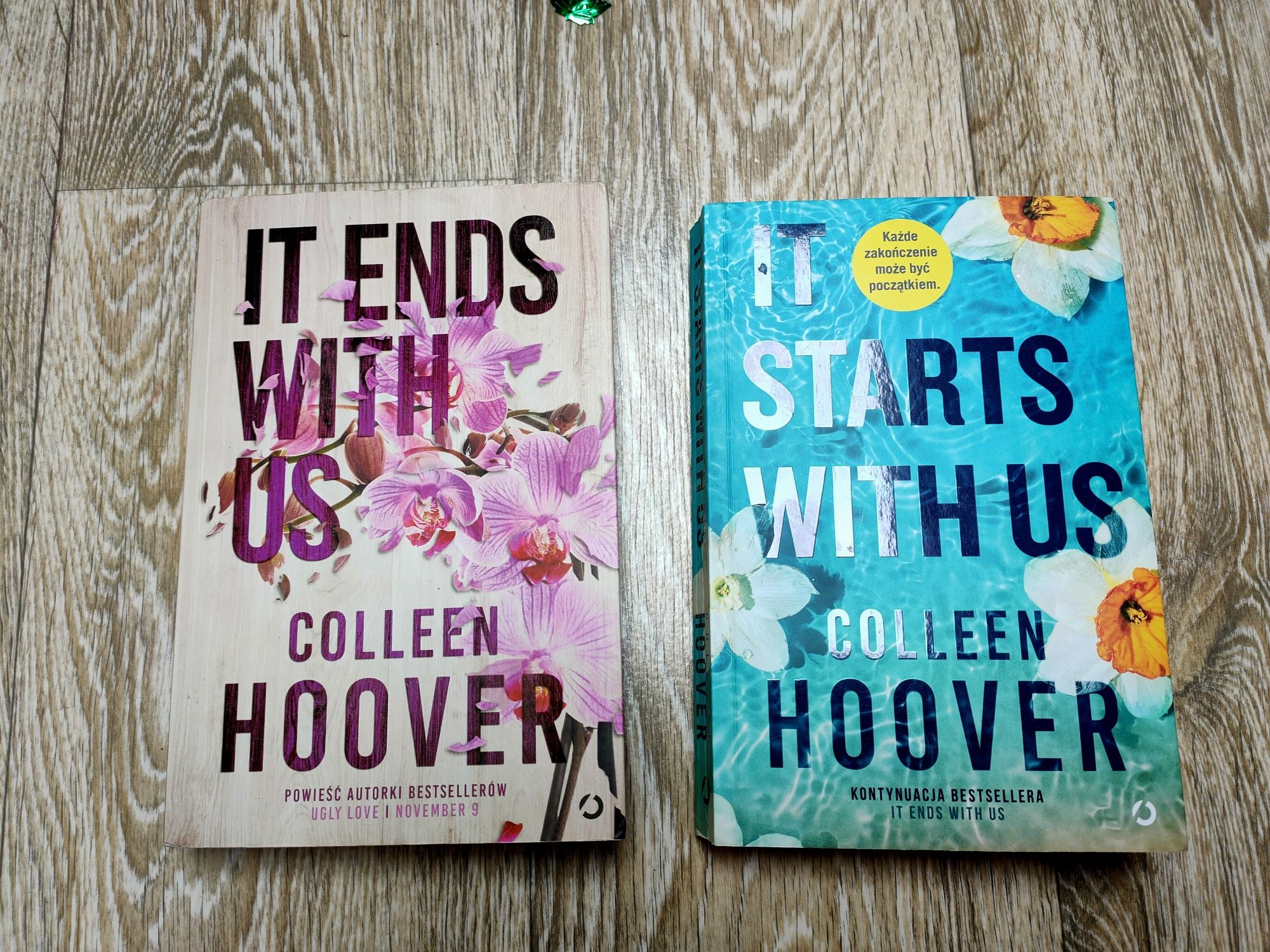 IT ends with us Colleen Hoover książka