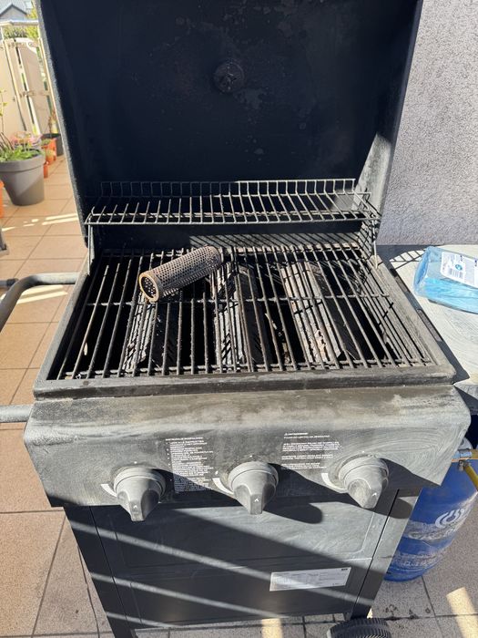 Grill ogrodowy gazowy + pokrowiec