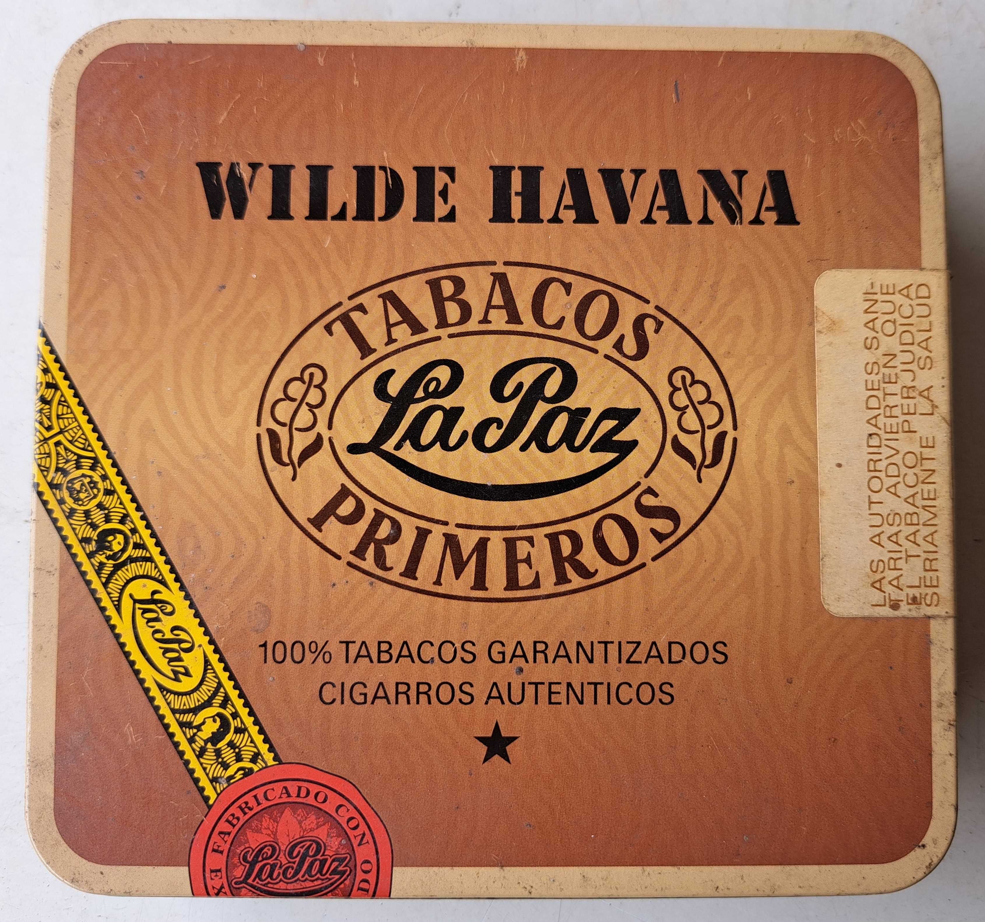Lata antiga de Charutos