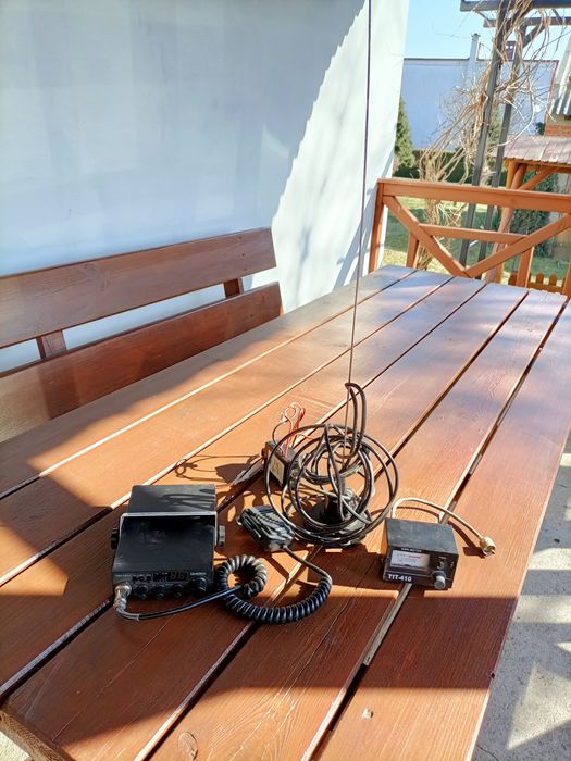 CB radio Uniden Pro 520xl cały zestaw