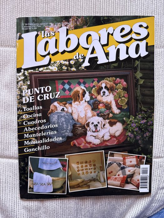 Revista Ponto de cruz Labires Ana