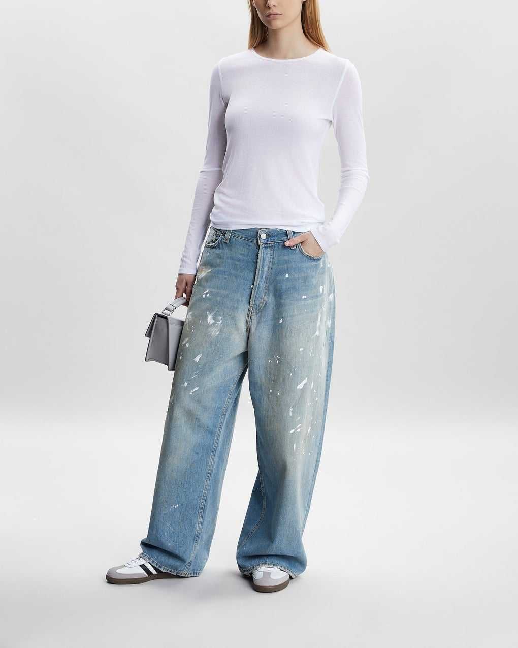 Джинси Acne Studios Super Baggy Fit Jeans Blue