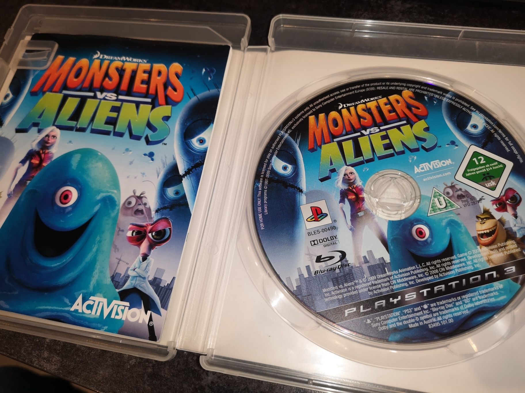 Monster vs Aliens PS3  Potwory kontra Obcy gra (kioskzgrami) sklep