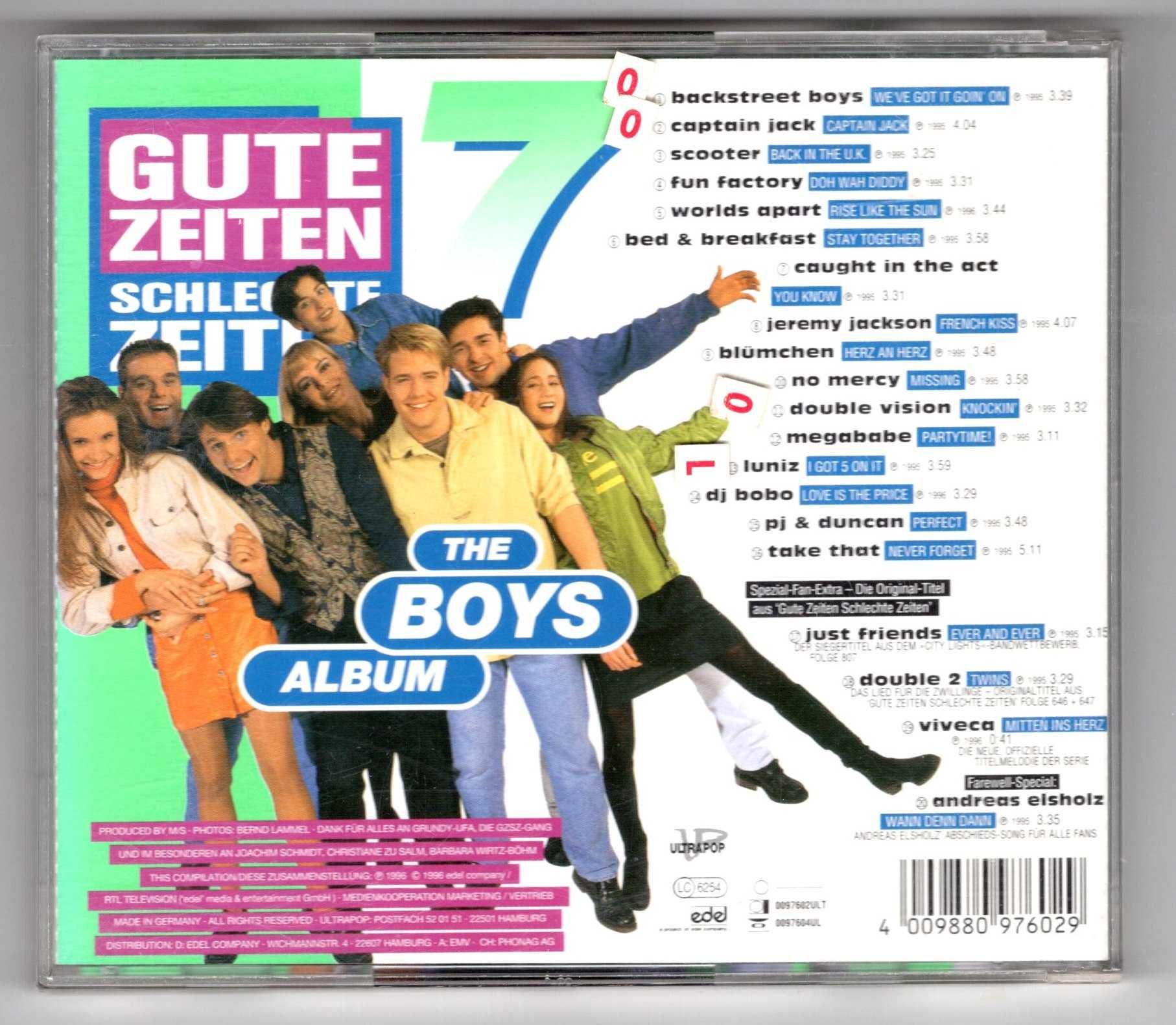 Gute Zeiten Schlechte Zeiten Vol. 7 - The Boys Album (CD)