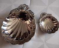 Conchas decorativas em aço inoxidável (fruteira)