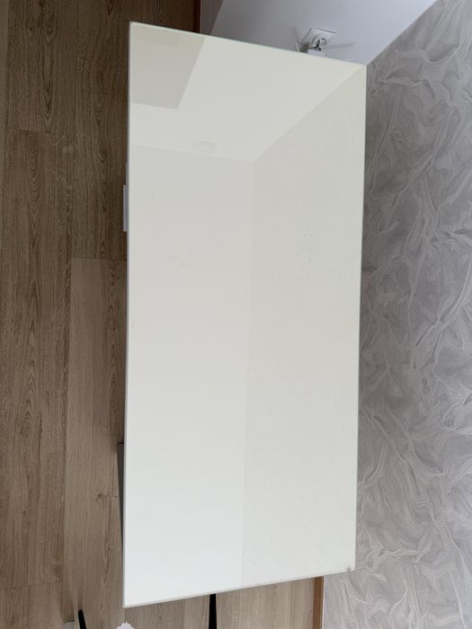 Nowoczesne biurko z szybą - najwyższa jakość, stolarz, lakierowna płyt