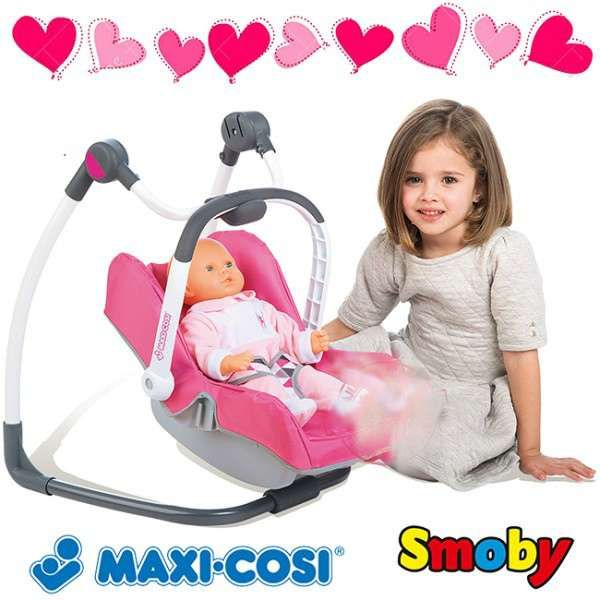 Крісло переноска для куклы Smoby MAXI COSI 3 в 1 240226