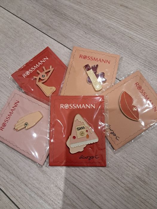 Piny z rossmann 5 sztuk