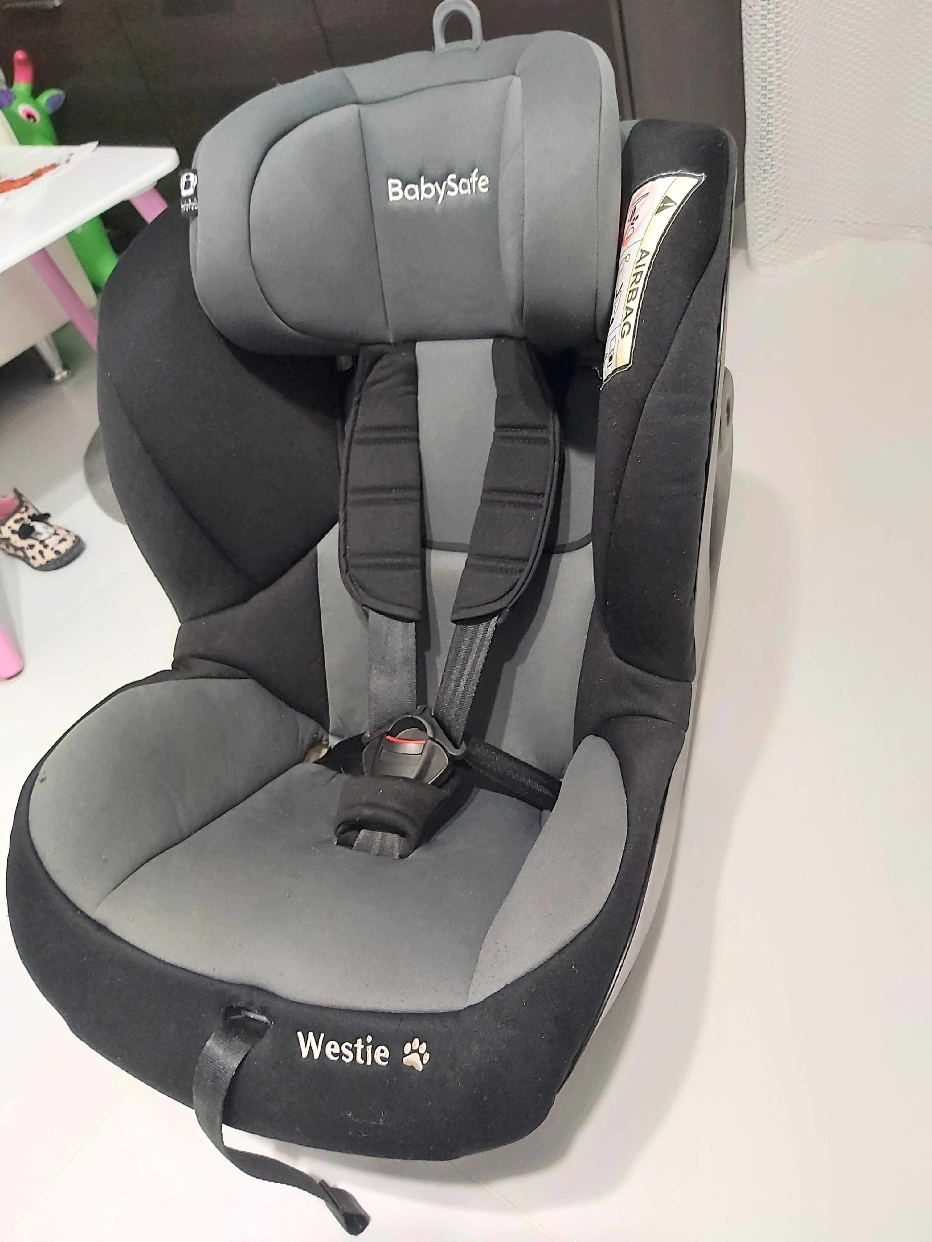 Fotelik BabySafe 0-18kg Westie isofix