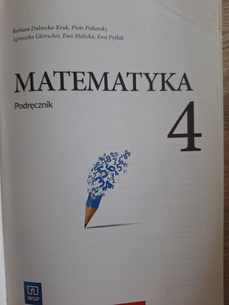 Matematyka 4. WSiP 2017