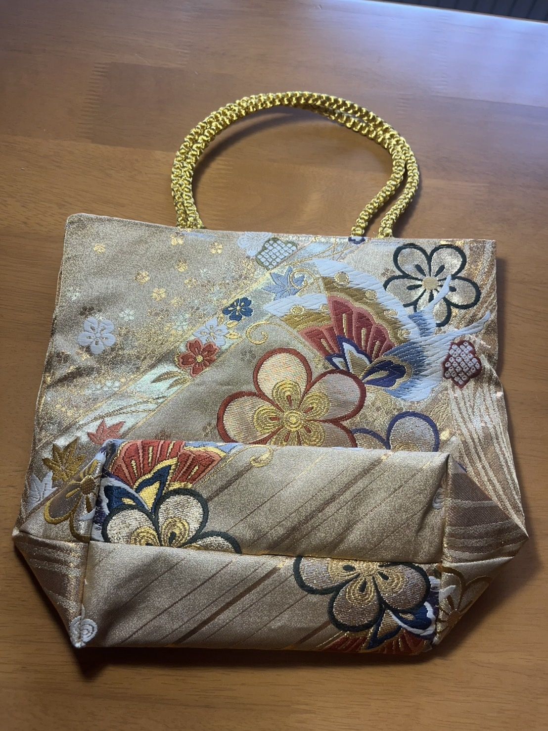 Torebka ręcznie zrobiona z japońskiego kimono