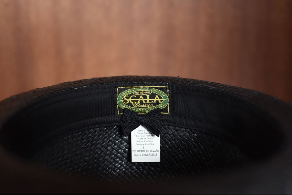 Chapéu estilo italiano da marca Scala.