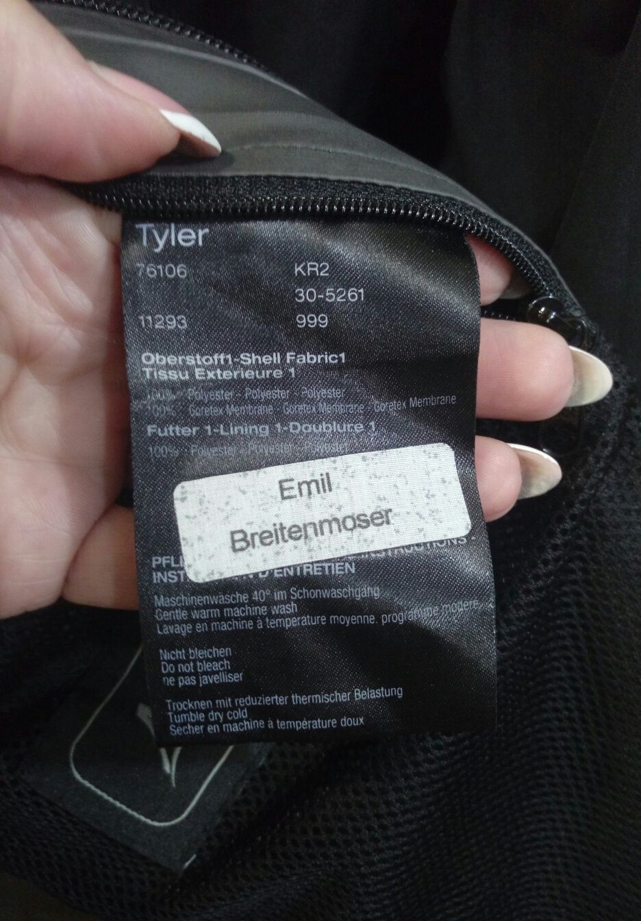 Оригінал Schoffel Gore-tex чоловіча куртка вітрівка дощовик
