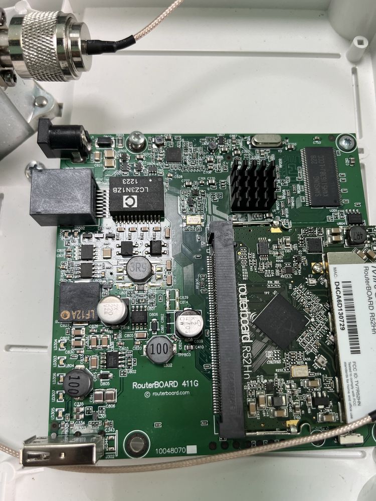Радіоміст(антени) 5G до 100мб(MikroTik) Jirous JRC24 mimo