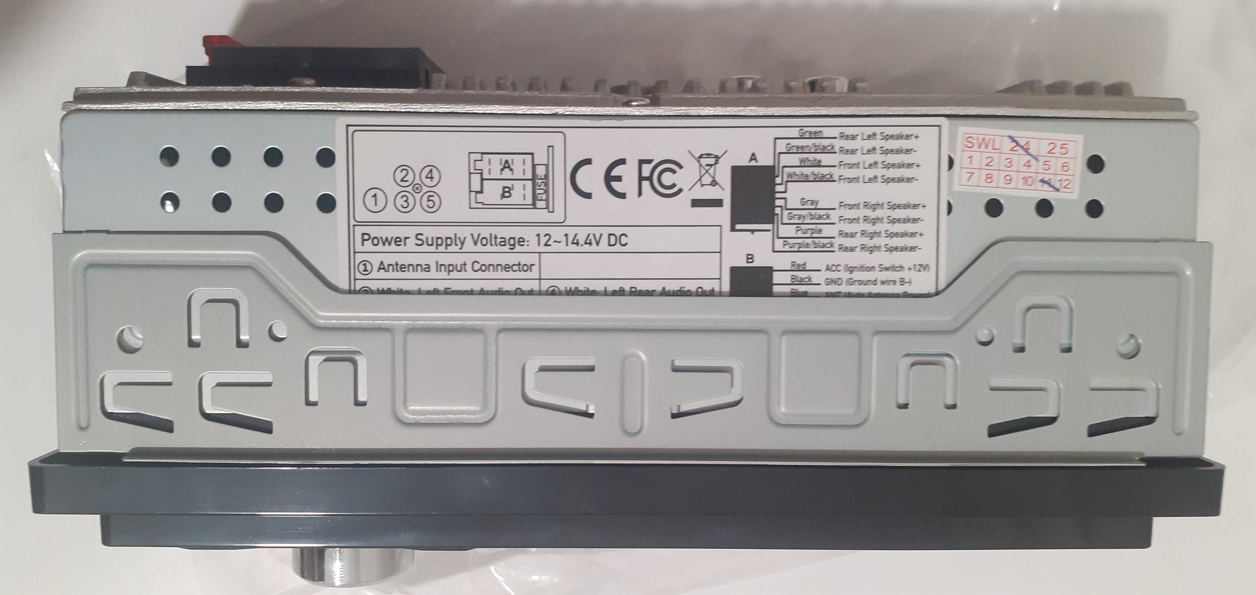 Auto Radio 1 Din Novo em Caixa