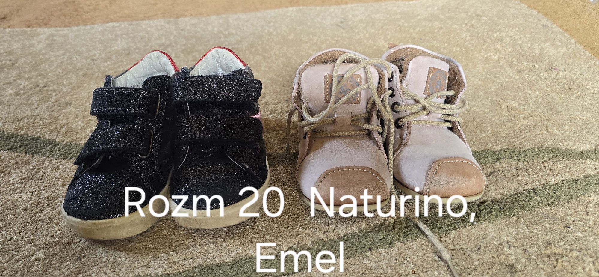Buty/ buciki emel, naturino, nike rozm. 19 i 20