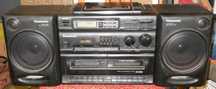 Panasonic RX-DT630 лопнули пассики и неисправность звука.