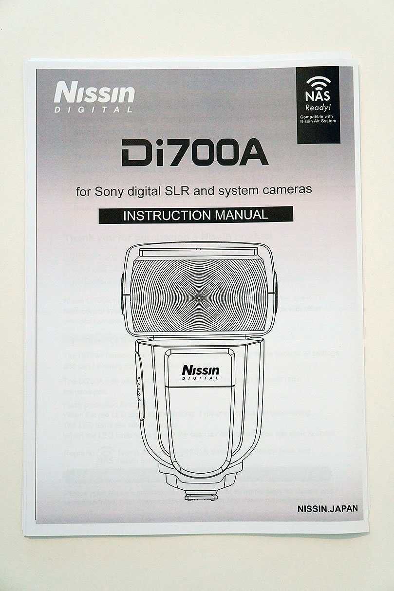 Flash Nissin Di 700A e controlador Nissin Digital para Sony E