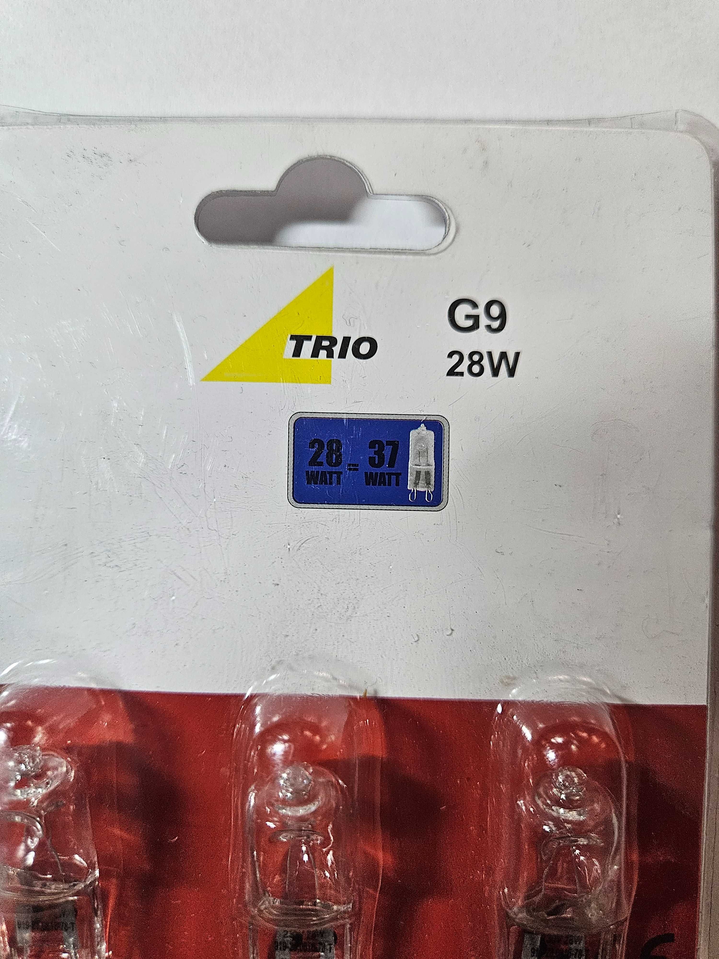 Zestaw 3 żarówek halogenowych TRIO G9 28W