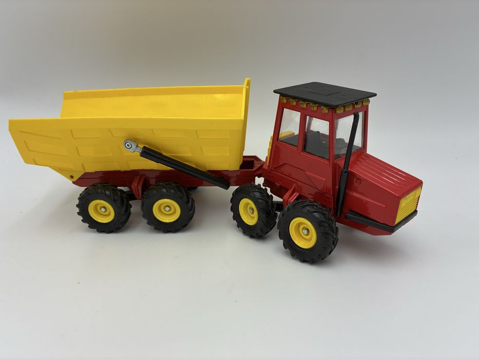 Siku 1/32 Nr 3452 ÖSA Master wywrotka czerwona żółta