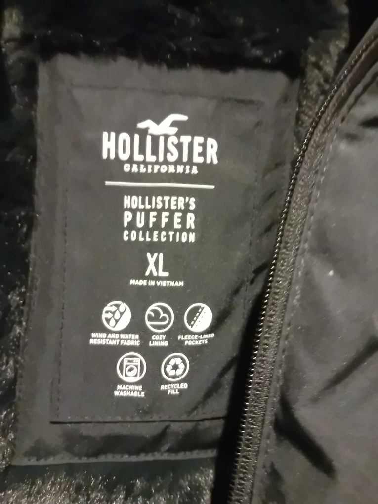 Kurtka męska zimowa HOLLISTER XL