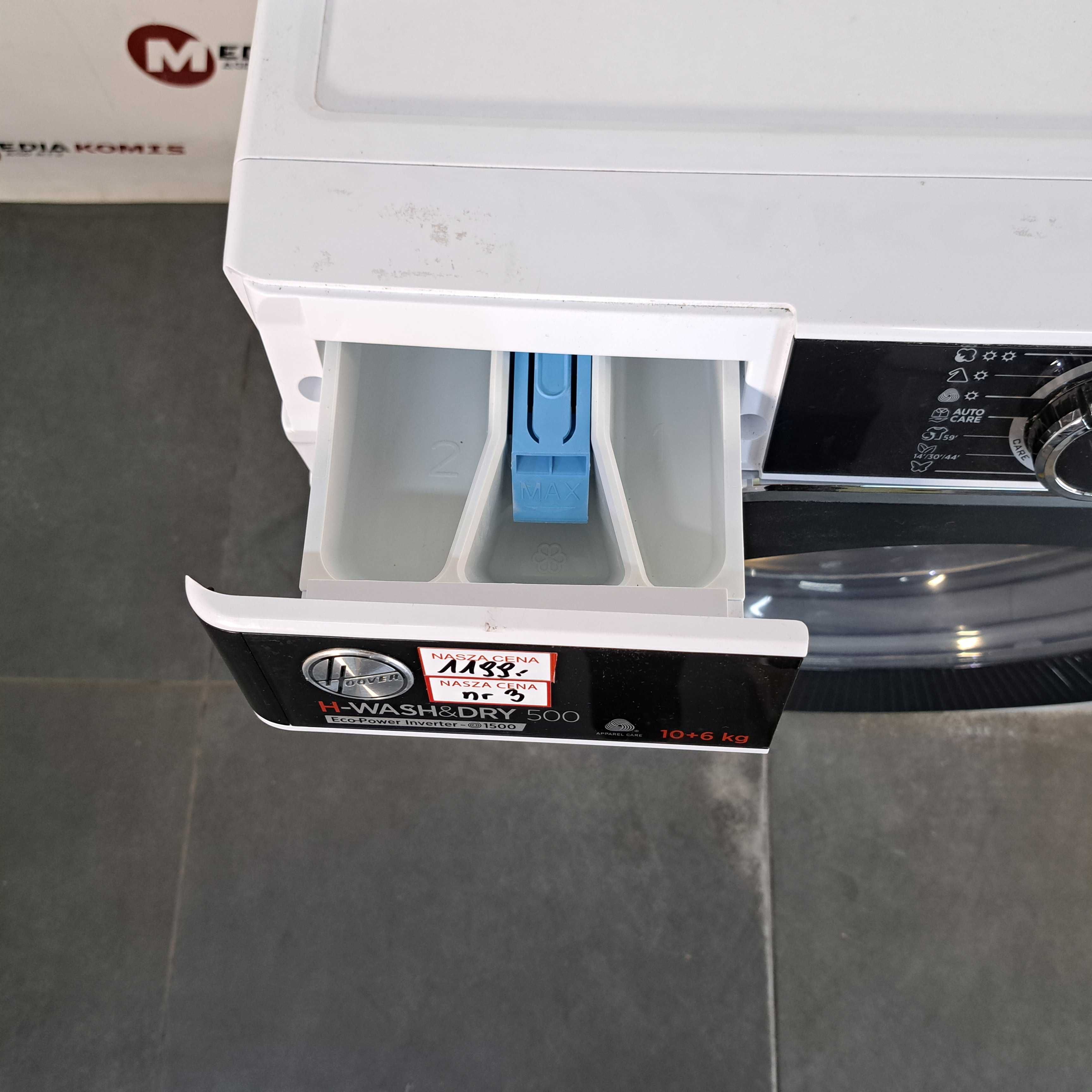 Pralko-Suszarka Hoover HDP 5106AMBC/1-S Klasa D/10-6kg/1500obr [3]