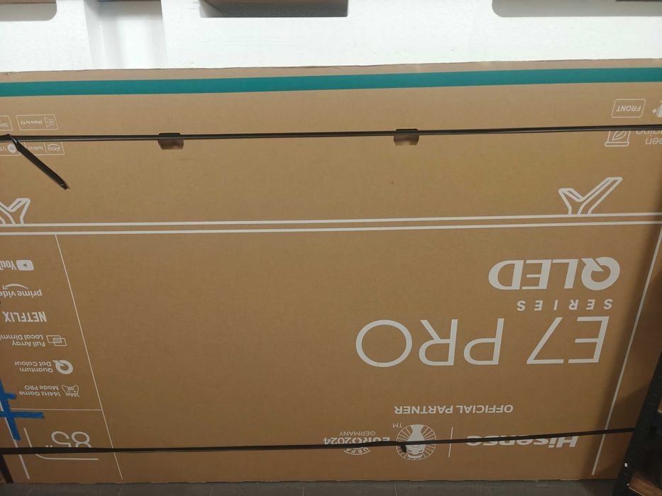Telewizor Hisense 85 cali qled E7 PRO