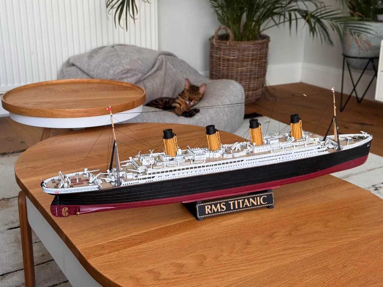 Modelismo Kit R:M:S: Titanic 1:400, kit montagem, miniatura Titanic